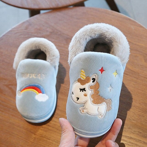 Children's Cotton Shoes Autumn Winter Home Indoor