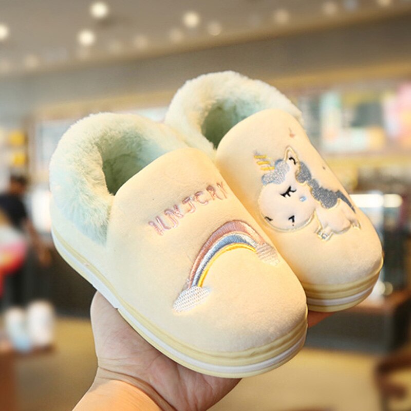 Children's Cotton Shoes Autumn Winter Home Indoor