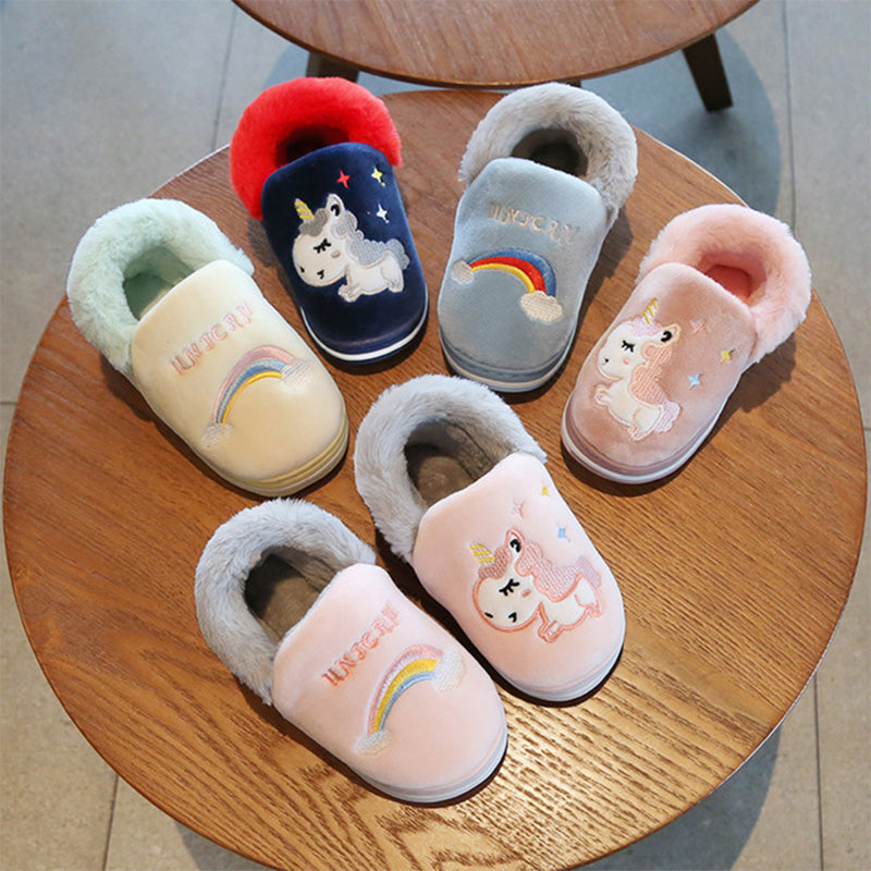 Children's Cotton Shoes Autumn Winter Home Indoor