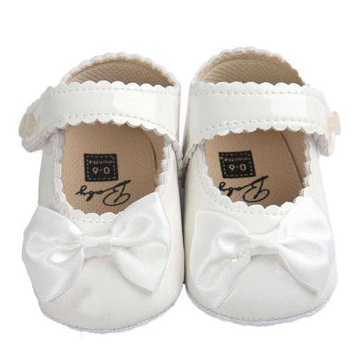 Cute Baby Bowknot Princess Shoes For Girls Soft