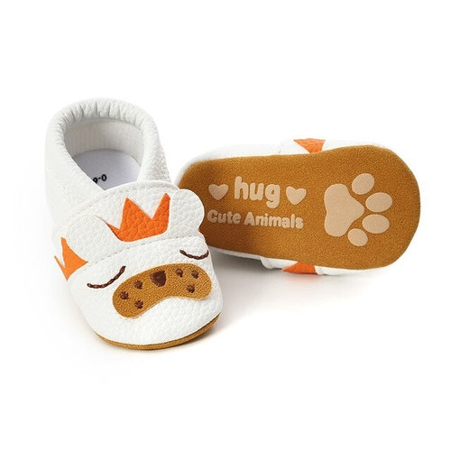 Cute fox Baby Shoes For Girls Soft Moccasins Shoes