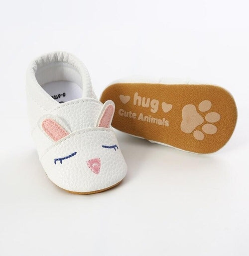 Cute fox Baby Shoes For Girls Soft Moccasins Shoes