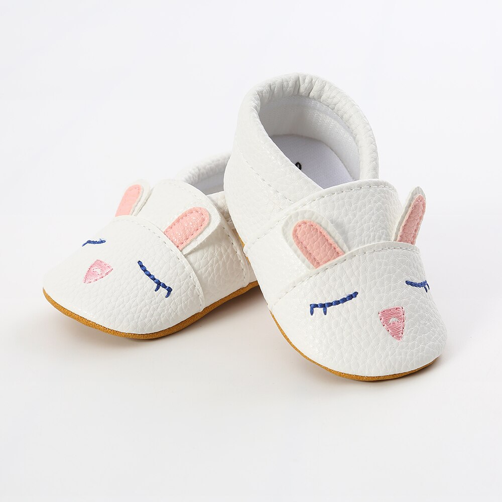 Cute fox Baby Shoes For Girls Soft Moccasins Shoes