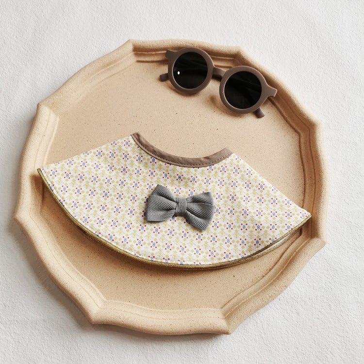 (Boy baby) ins saliva towel baby bib cotton baby newborn baby supplies mother and baby supplies