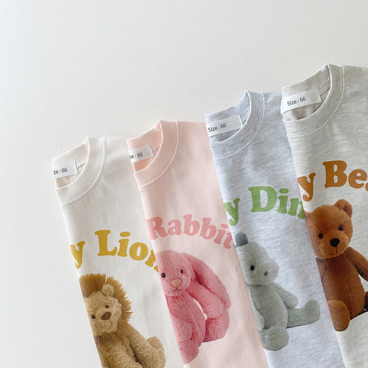 Ins Summer Baby Boys And Girls Baby Cartoon Printing Two-Piece Cotton Casual Loose Suit Trend