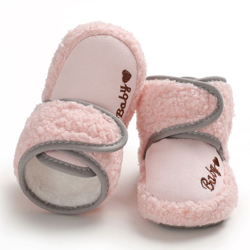 Baby Winter Warm First Walkers Cotton Baby Shoes Cute Infant Baby boys girls shoes soft sole indoor shoes for 0-18M