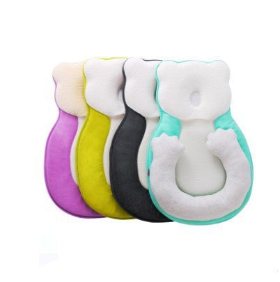 Baby Pillow Soft and Comfortable Anti-Middle Head Baby Shaped Pillow Breathable Sweat-absorbing Memory Foam Pillow