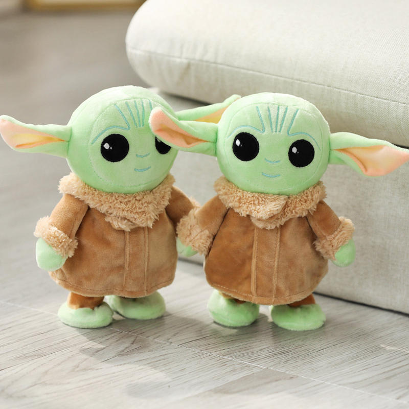 Touch Touch Nod Electric Plush Toys Baby Yoda Yoda Baby Talking Walking Master Doll