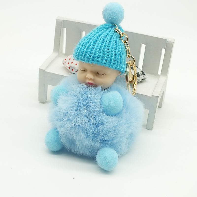 Sleeping Baby Doll Key Chains