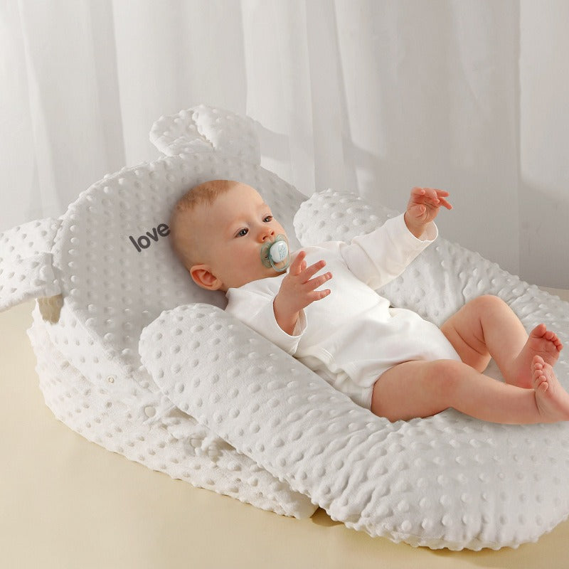 Baby anti-spitting up milk slope pillow anti-overflow choking milk baby pillow newborn slope pad