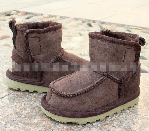 Geanuine Leather Australia Shoes Baby Snow Boots