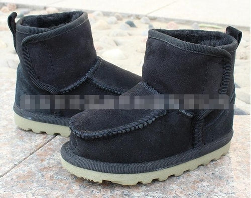 Geanuine Leather Australia Shoes Baby Snow Boots