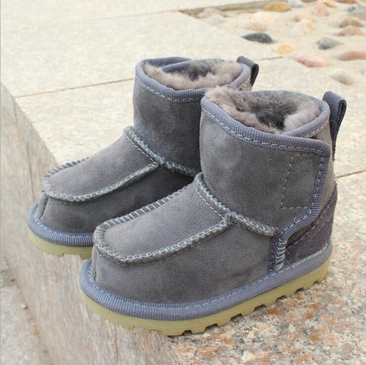 Geanuine Leather Australia Shoes Baby Snow Boots