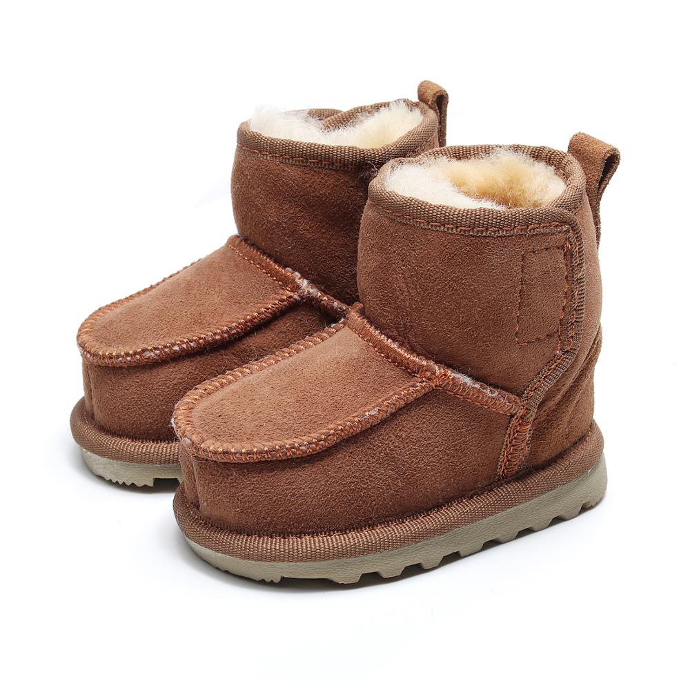 Geanuine Leather Australia Shoes Baby Snow Boots