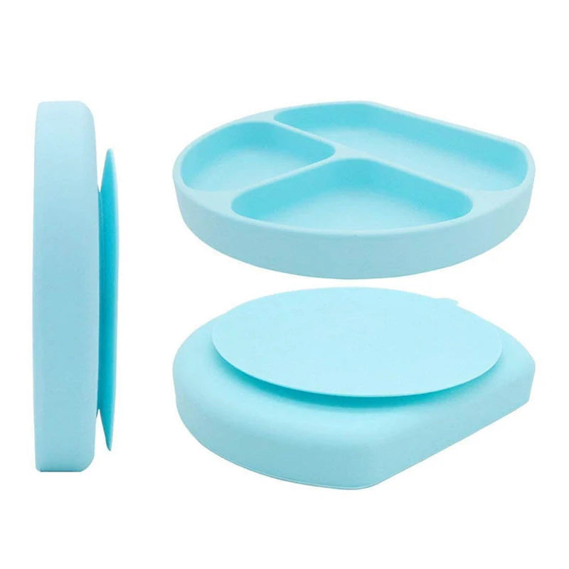 Baby Silicone Sucker Bowl