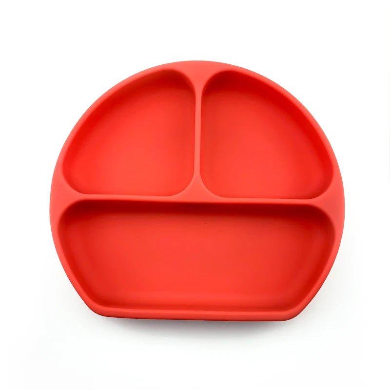 Baby Silicone Sucker Bowl