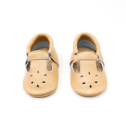 Hollow Baby Shoes Genuine Leather  Baby Boys Girls