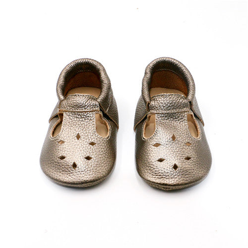 Hollow Baby Shoes Genuine Leather  Baby Boys Girls