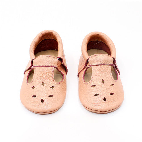 Hollow Baby Shoes Genuine Leather  Baby Boys Girls