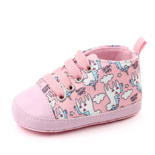 Heißer Verkauf Baby Einhorn Gedruckt Schuhe Prewalker
