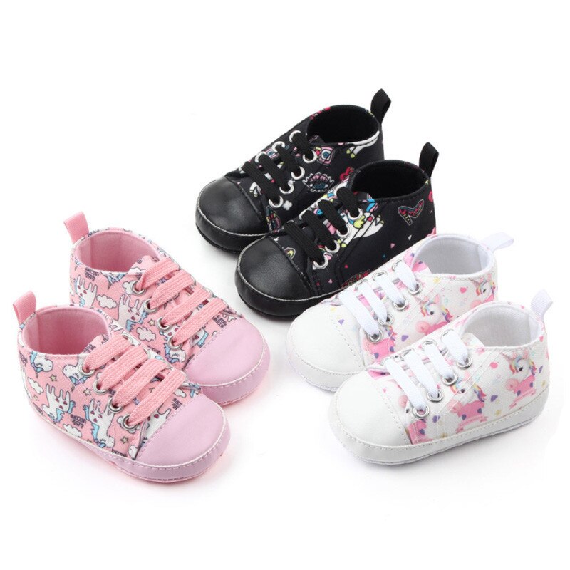 Hot Sale Baby Unicorn Printed Shoes Prewalker