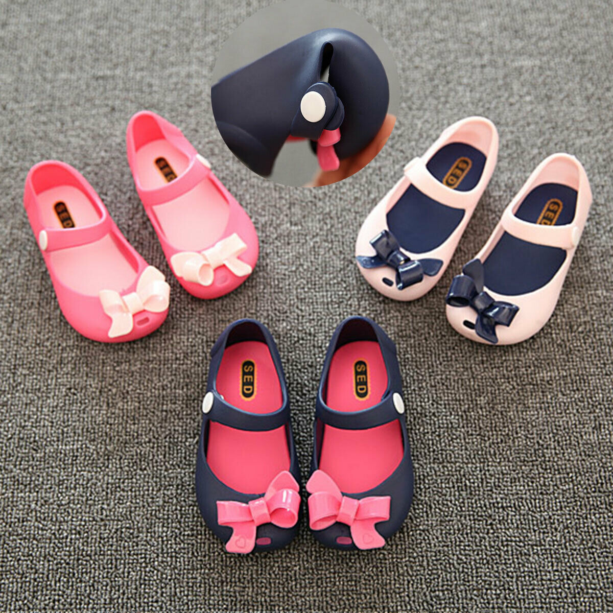 Infant Baby Girls Kids Princess Sandals Shoes Non