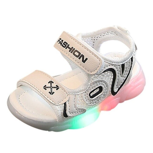 New Summer Kids Fashion Baby Shoes Letter Beach