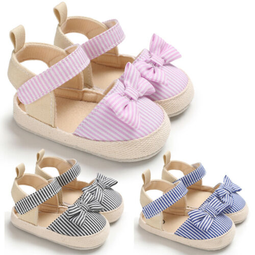 Newborn Baby Girl Soft Crib Shoes Infants Anti