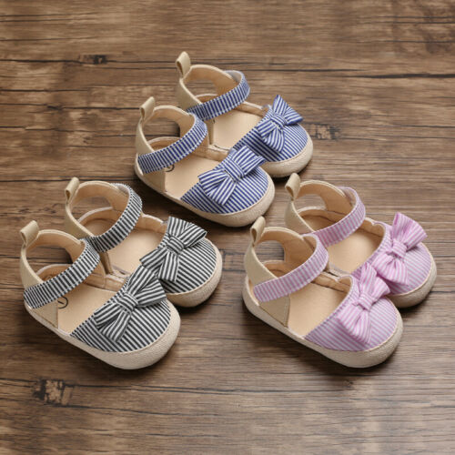 Newborn Baby Girl Soft Crib Shoes Infants Anti