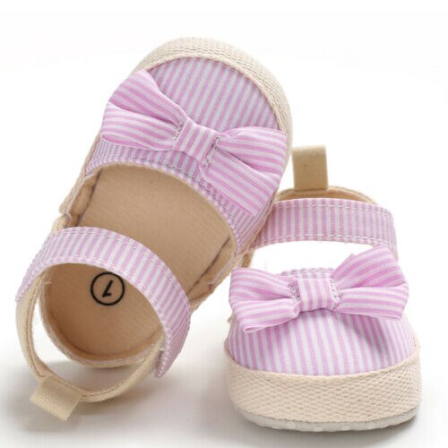 Newborn Baby Girl Soft Crib Shoes Infants Anti