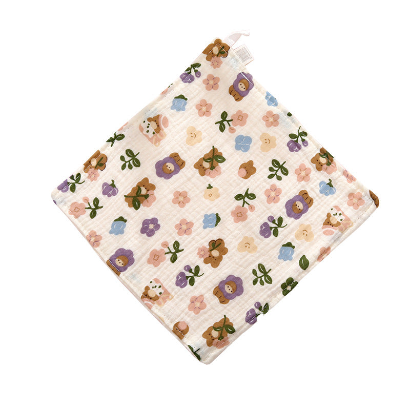 4-layer Cotton Cloth Class A Soft Saliva Towel