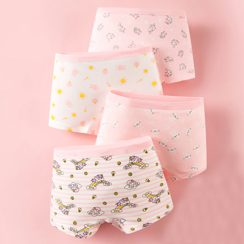 Girls Baby Class A Purified Cotton Boxer