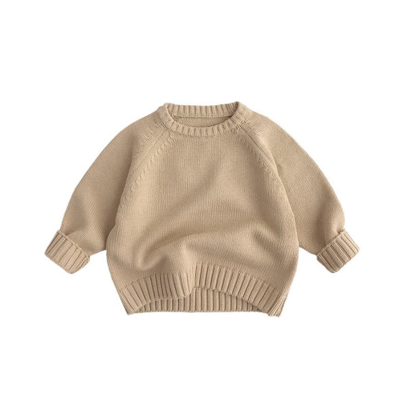 Baby Retro Pullover Knitwear Top