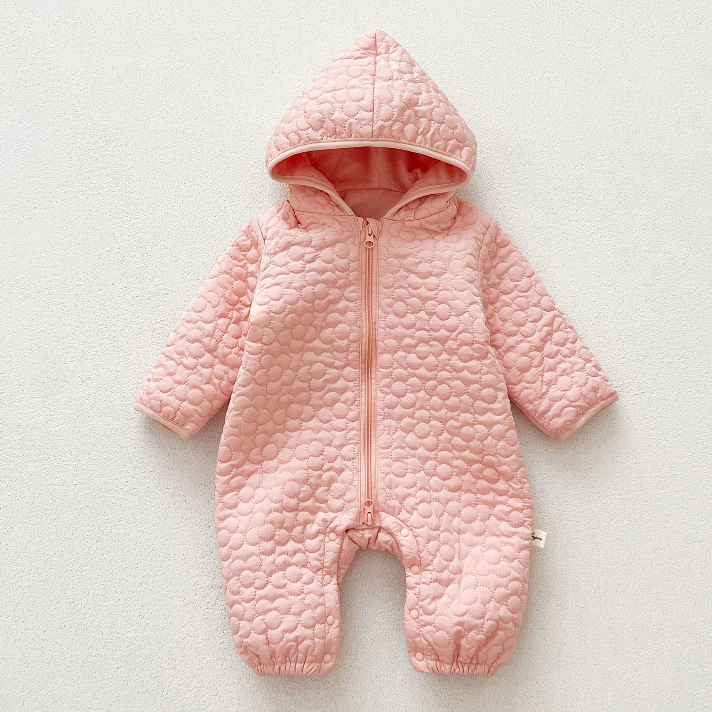 Baby Autumn And Winter Rompers Warm Male And Female Baby Quilted Outer Wear