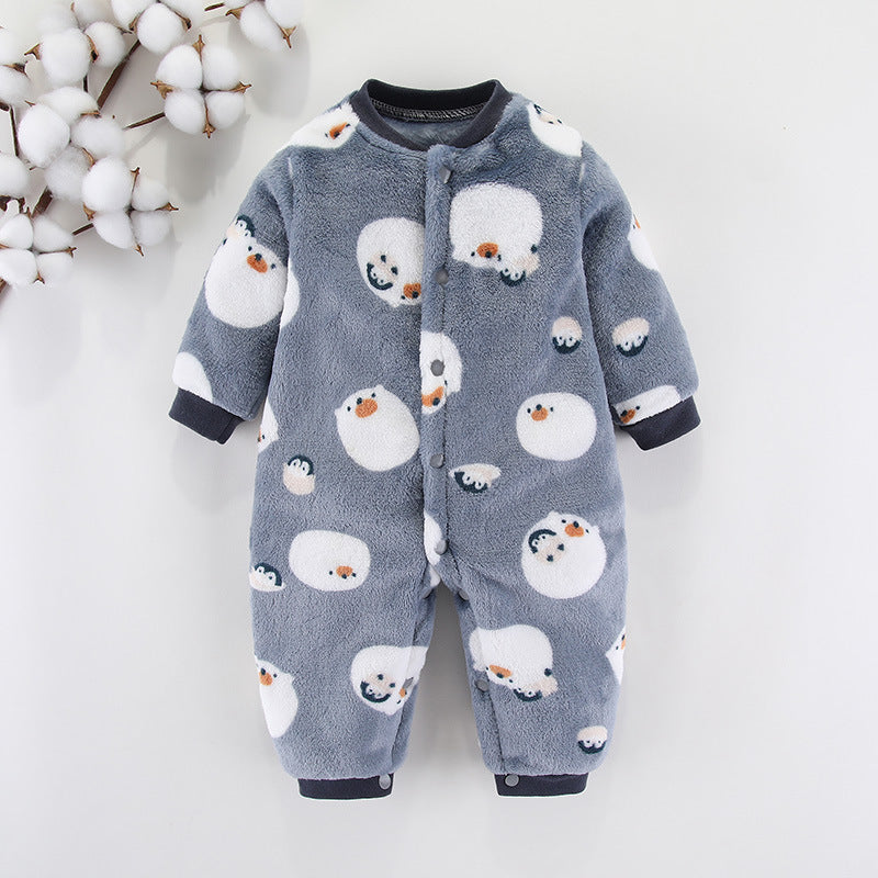 Baby Jumpsuit Pajamas Spring And Autumn Romper