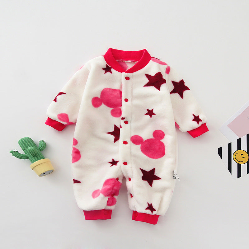 Baby Jumpsuit Pajamas Spring And Autumn Romper