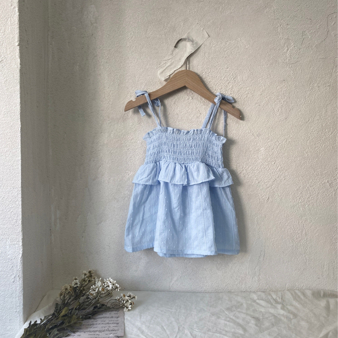 Baby Girl With Jacquard Cake Dress