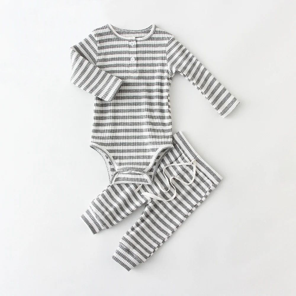 Spring Baby Corduroy Two-piece Set