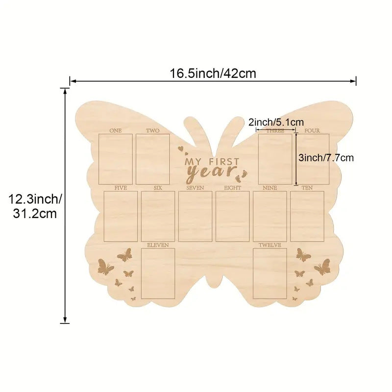 Wooden Baby Memorial Photo Frame Newborn