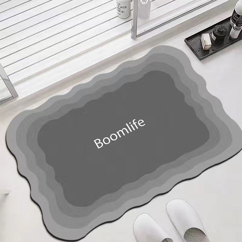 Simple Bathroom Diatom Ooze Floor Mat