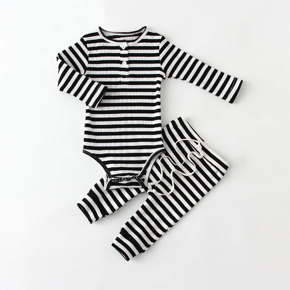 Spring Baby Corduroy Two-piece Set