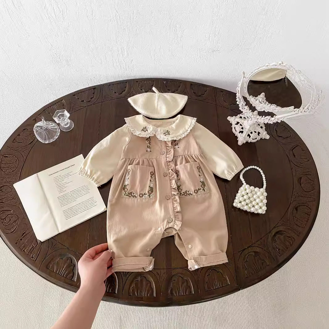 Fashion Baby Suspender Pants Suit