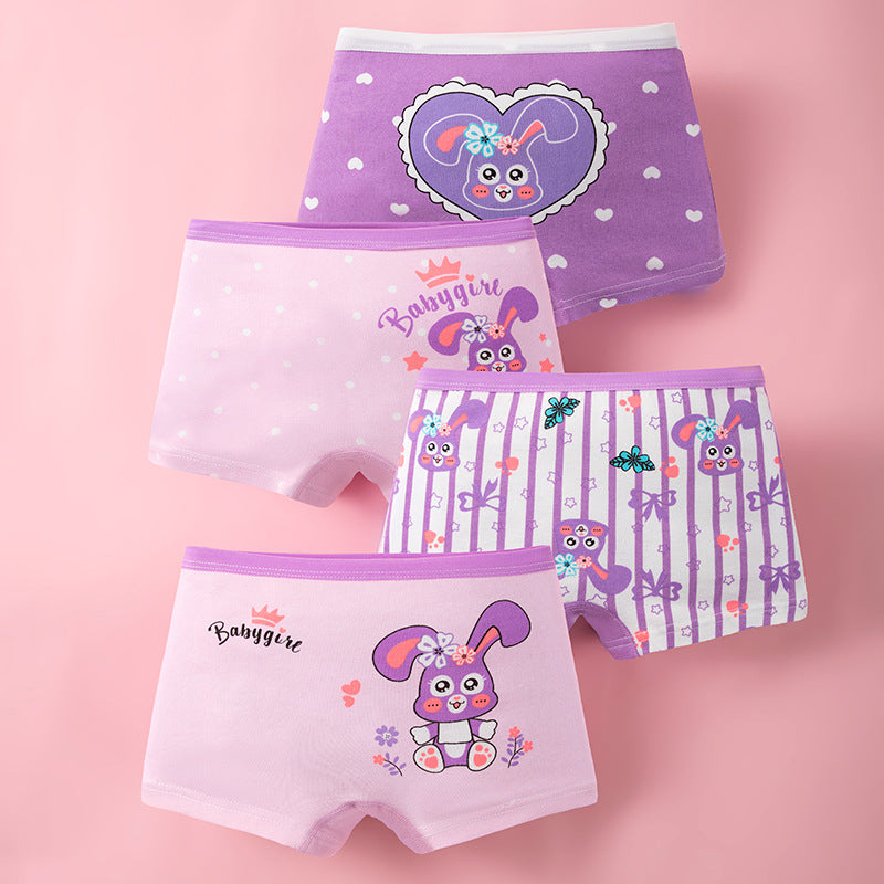 Girls Baby Class A Purified Cotton Boxer