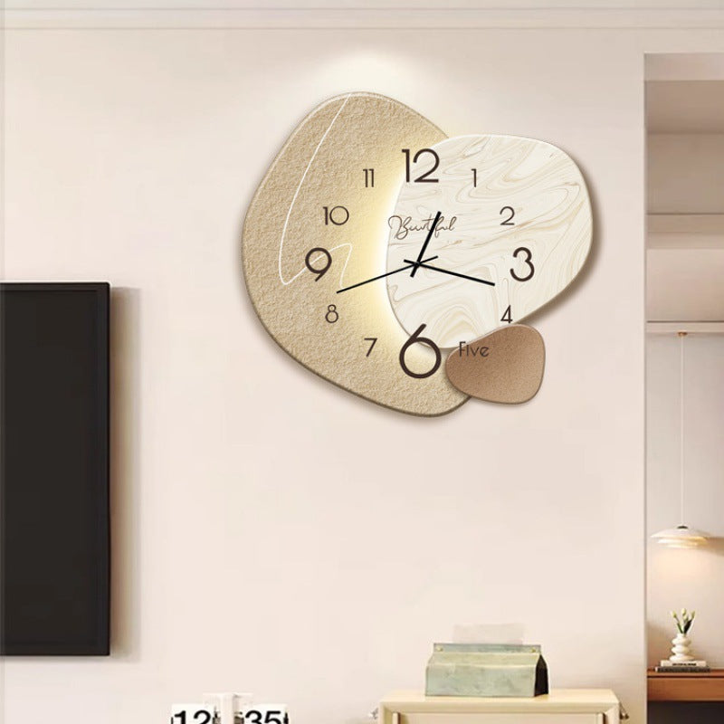 Living Room Affordable Luxury Fashion Simple And Modern Decoration Clock