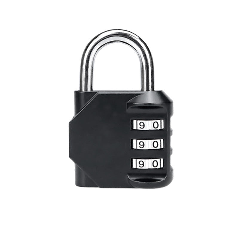 Large Zinc Alloy Combination Lock Padlock Anti-theft