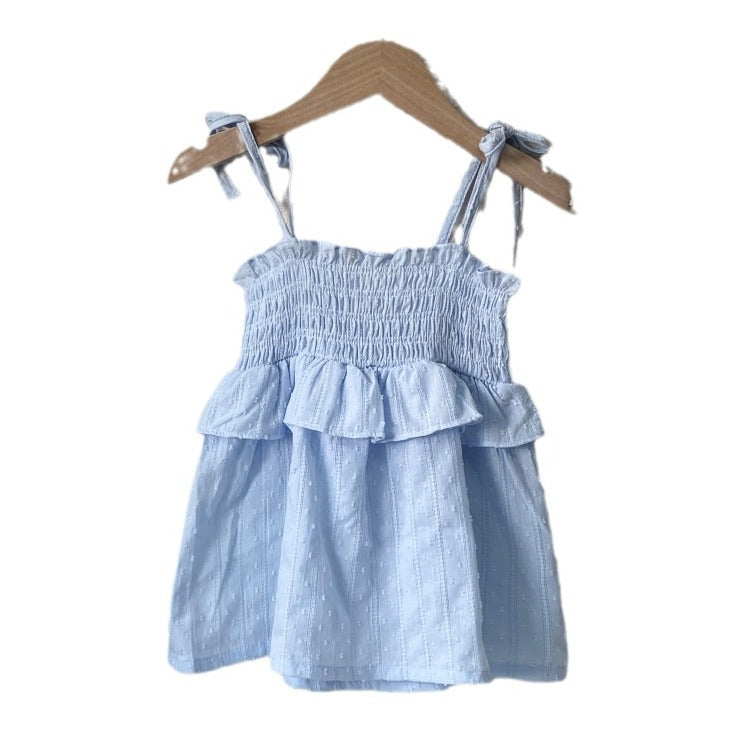 Baby Girl With Jacquard Cake Dress