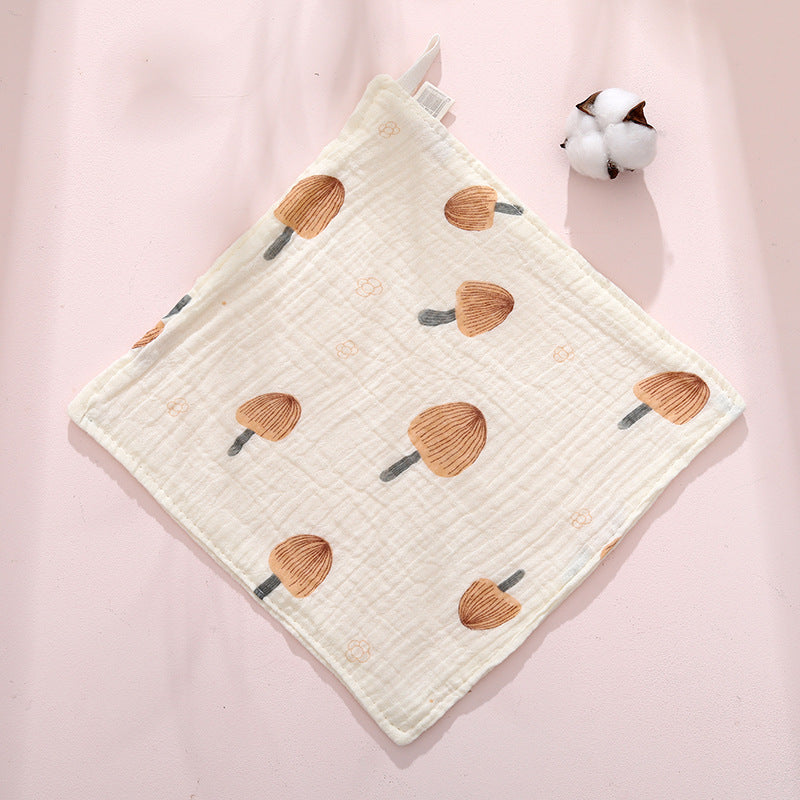 4-layer Cotton Cloth Class A Soft Saliva Towel