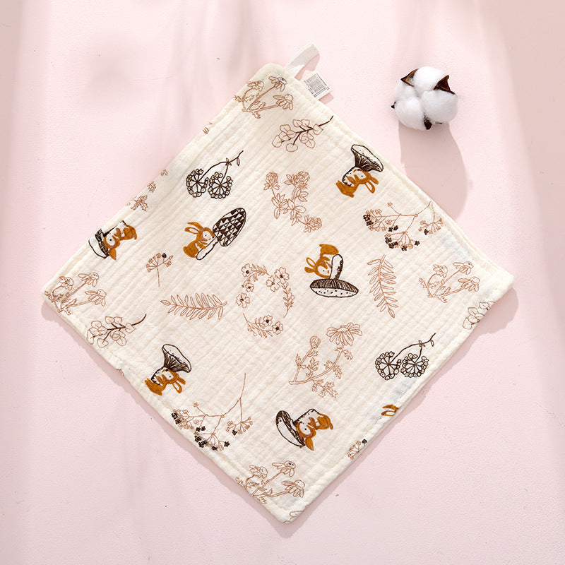 4-layer Cotton Cloth Class A Soft Saliva Towel