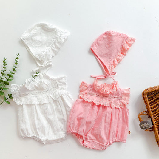 Korean Lace Onesie Jumpsuit Baby Romper