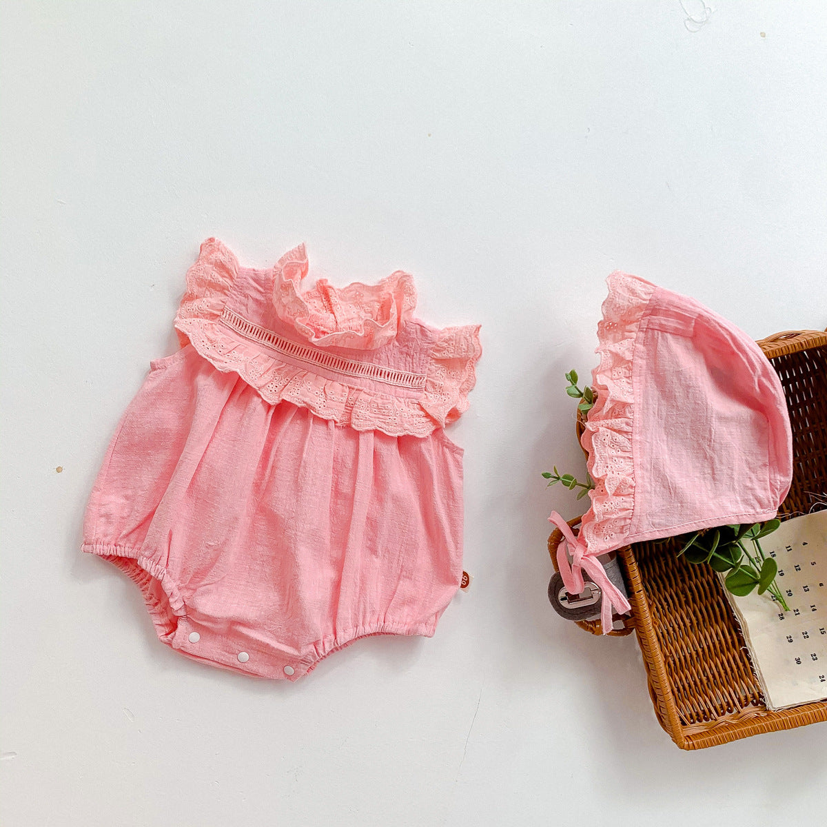 Korean Lace Onesie Jumpsuit Baby Romper